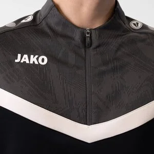 JAKO Herren_Pullover_Ziptop_Iconic A4T027JU8624 801 schwarz/anthrazit