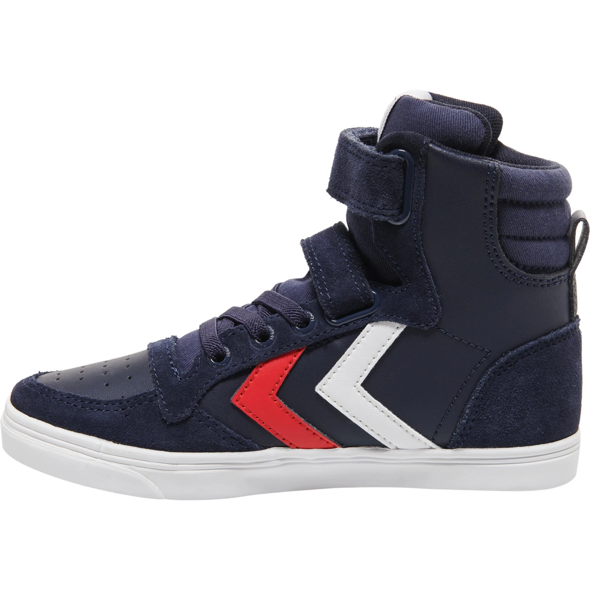 HUMMEL SLIMMER_STADIL_LEATHER_HIGH_JR 204494 7666 PEACOAT