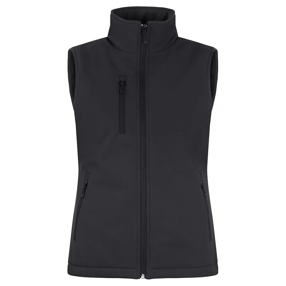 CLIQUE Padded_Softshell_Vest_Women 020959 99 schwarz