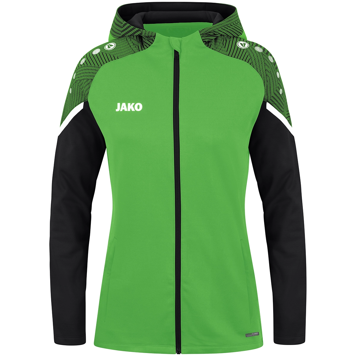 JAKO Kapuzenjacke_Performance 6822D 221 soft green/schwarz