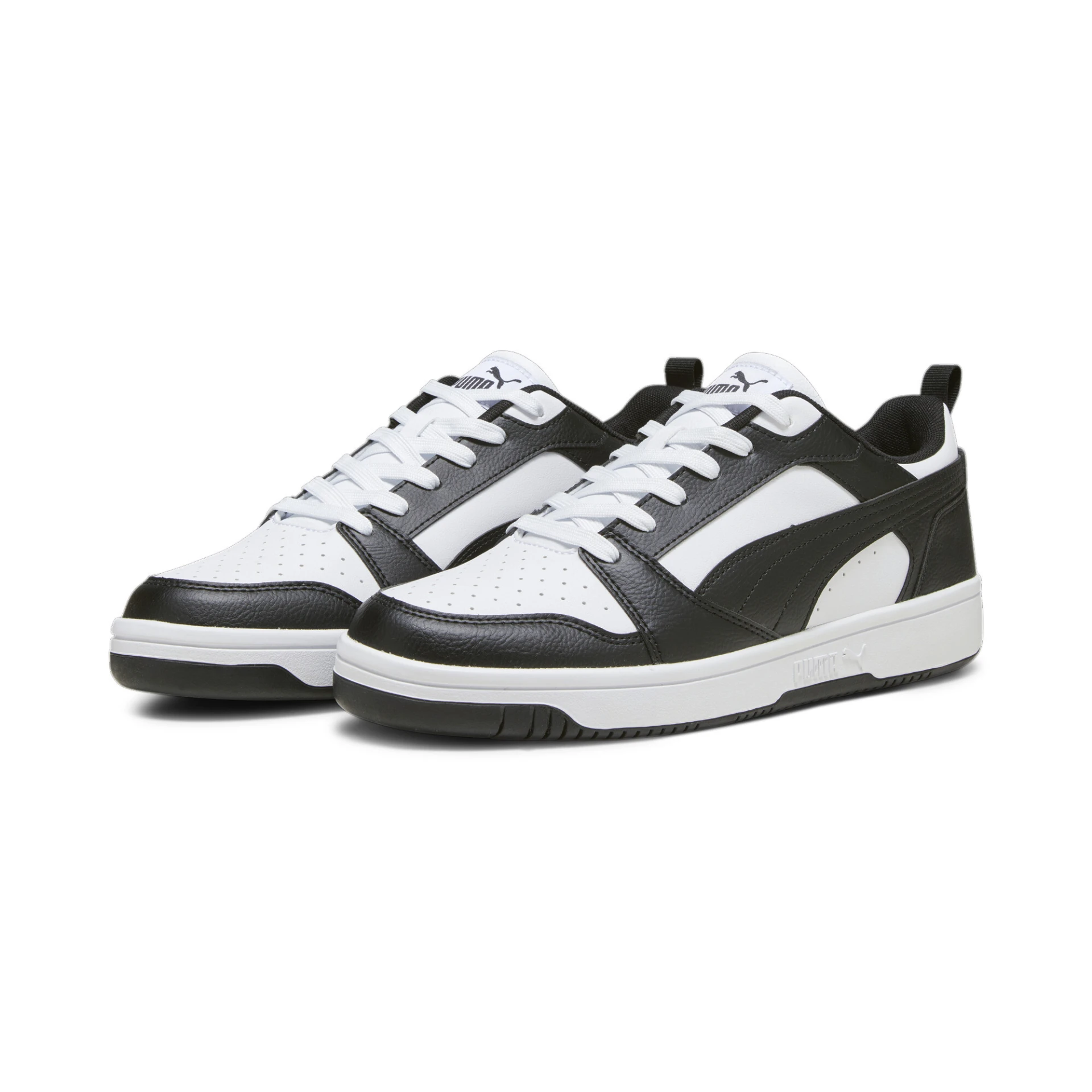 PUMA Rebound_v6_Low 392328 001 PUMA WHITE-PUMA BLACK-PUMA