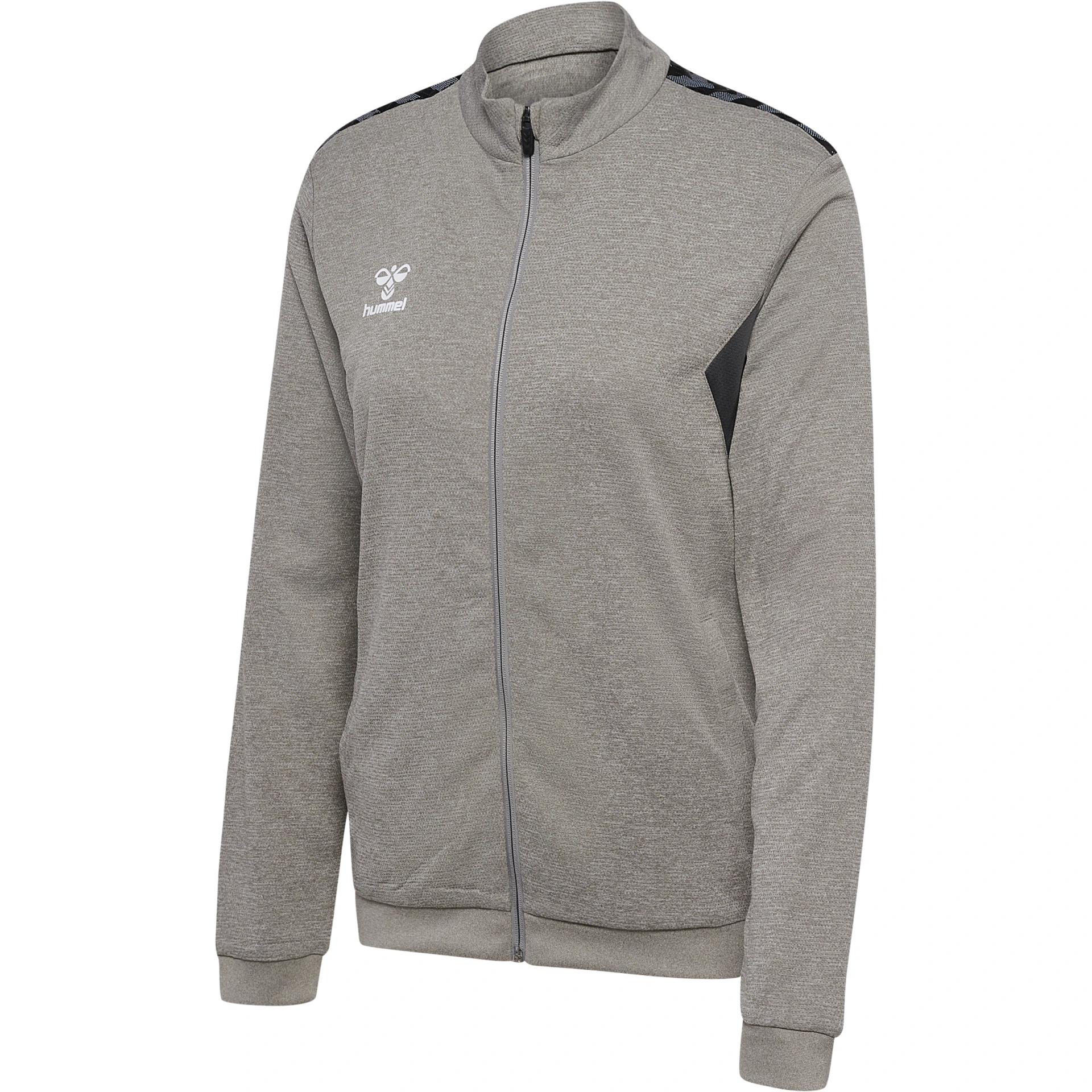 HUMMEL hmlAUTHENTIC_PL_ZIP_JACKET_WOMAN 219984 2006 GREY MELANGE