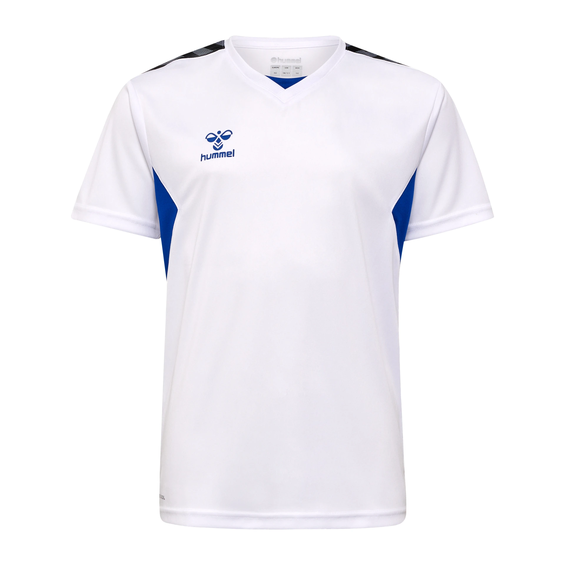 HUMMEL hmlAUTHENTIC_PL_JERSEY_S_S_KIDS 219965 9368 WHITE/TRUE BLUE