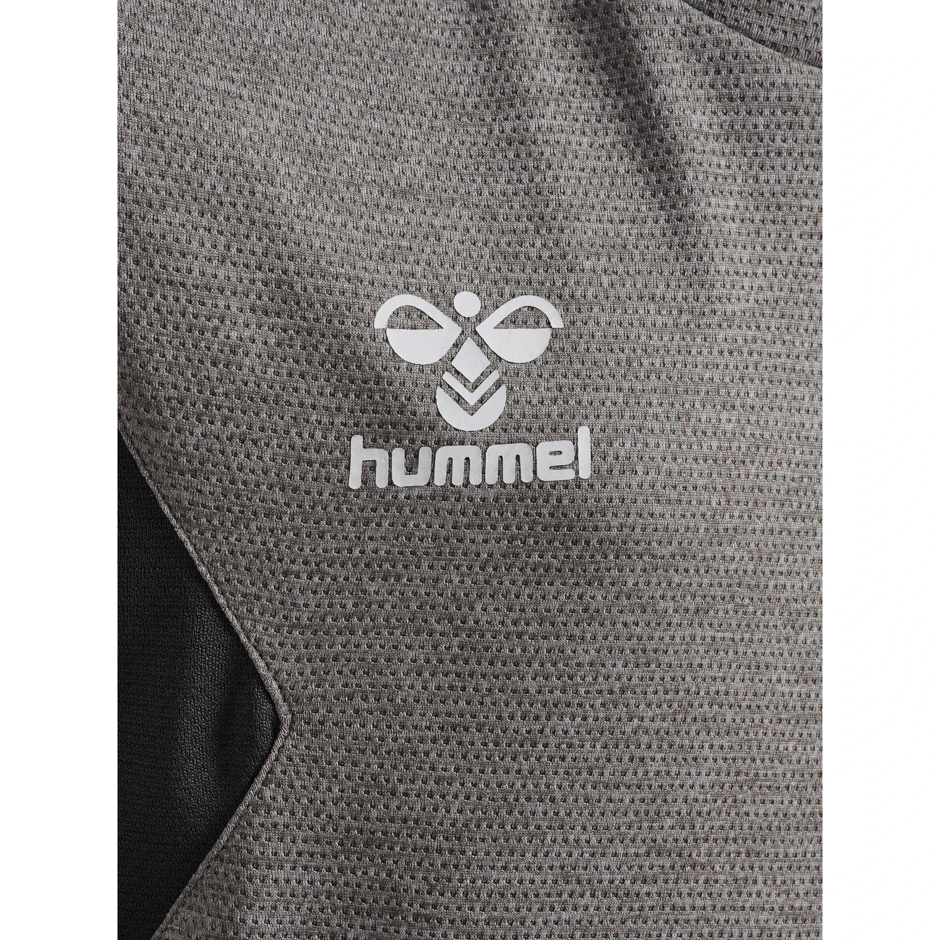 HUMMEL hmlAUTHENTIC_PL_HOODIE_KIDS 219977 2006 GREY MELANGE