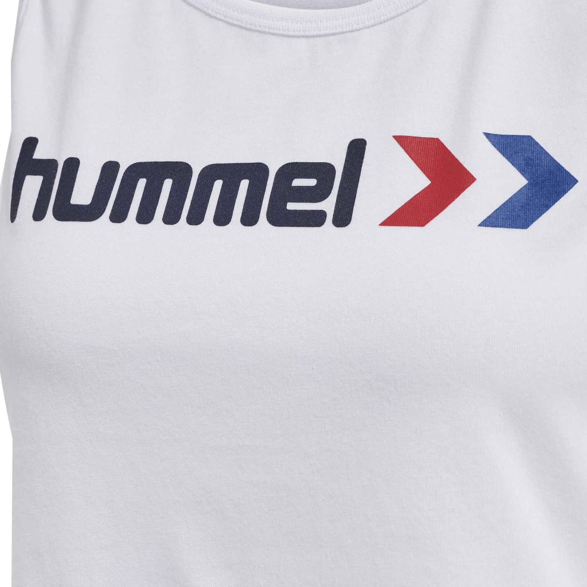HUMMEL Damen_Shirt_hmlIC_TEXAS_CROPPED_TANKTOP 214323 9073 WHITE/PEACOAT