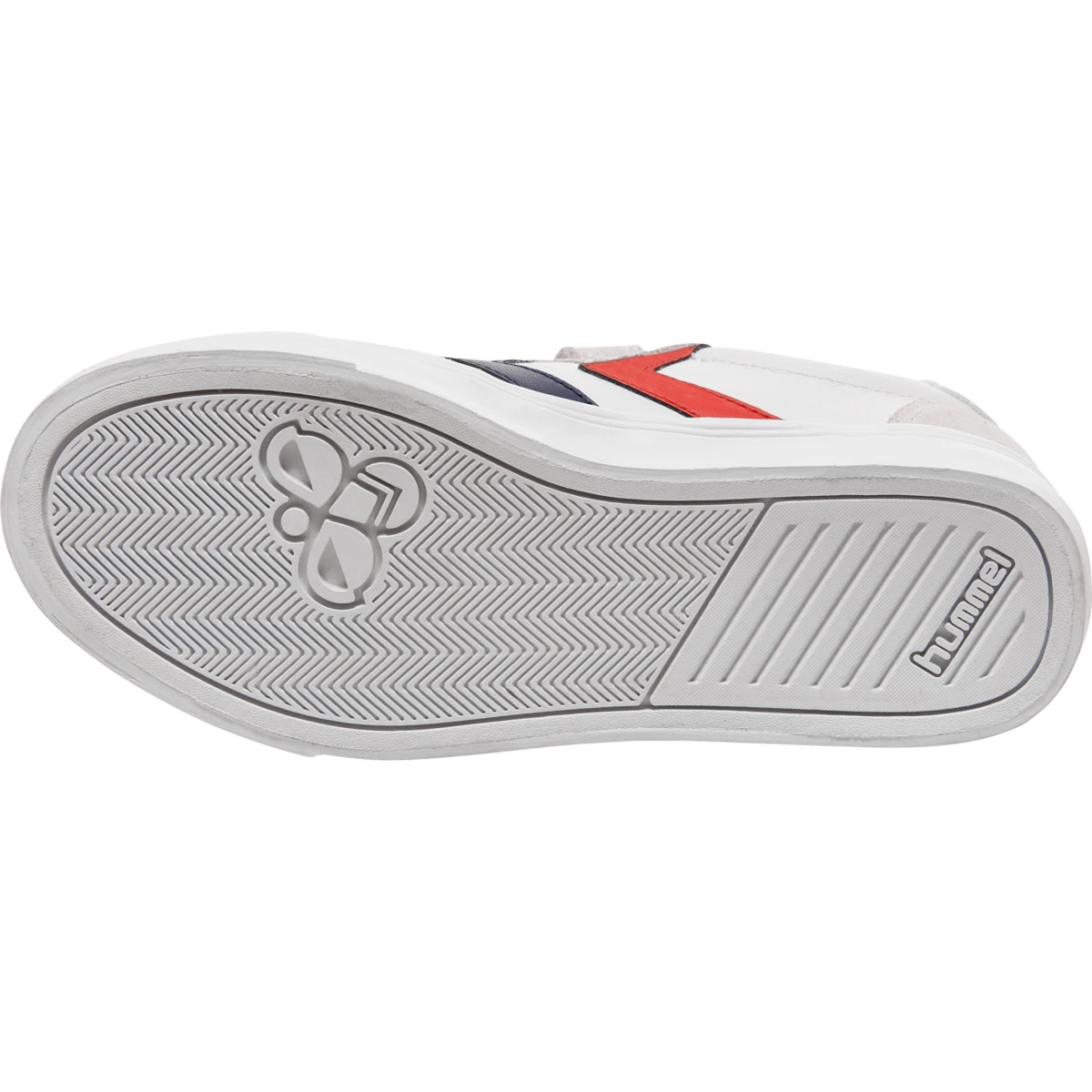 HUMMEL SLIMMER_STADIL_LEATHER_LOW_JR 204495 9001 WHITE