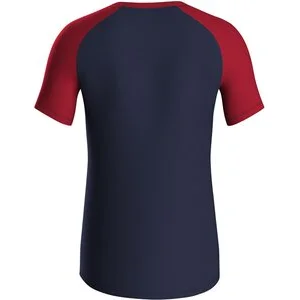 JAKO Herren_Shirt_T_Shirt_Iconic A4T024HR6124 901 marine/chili rot