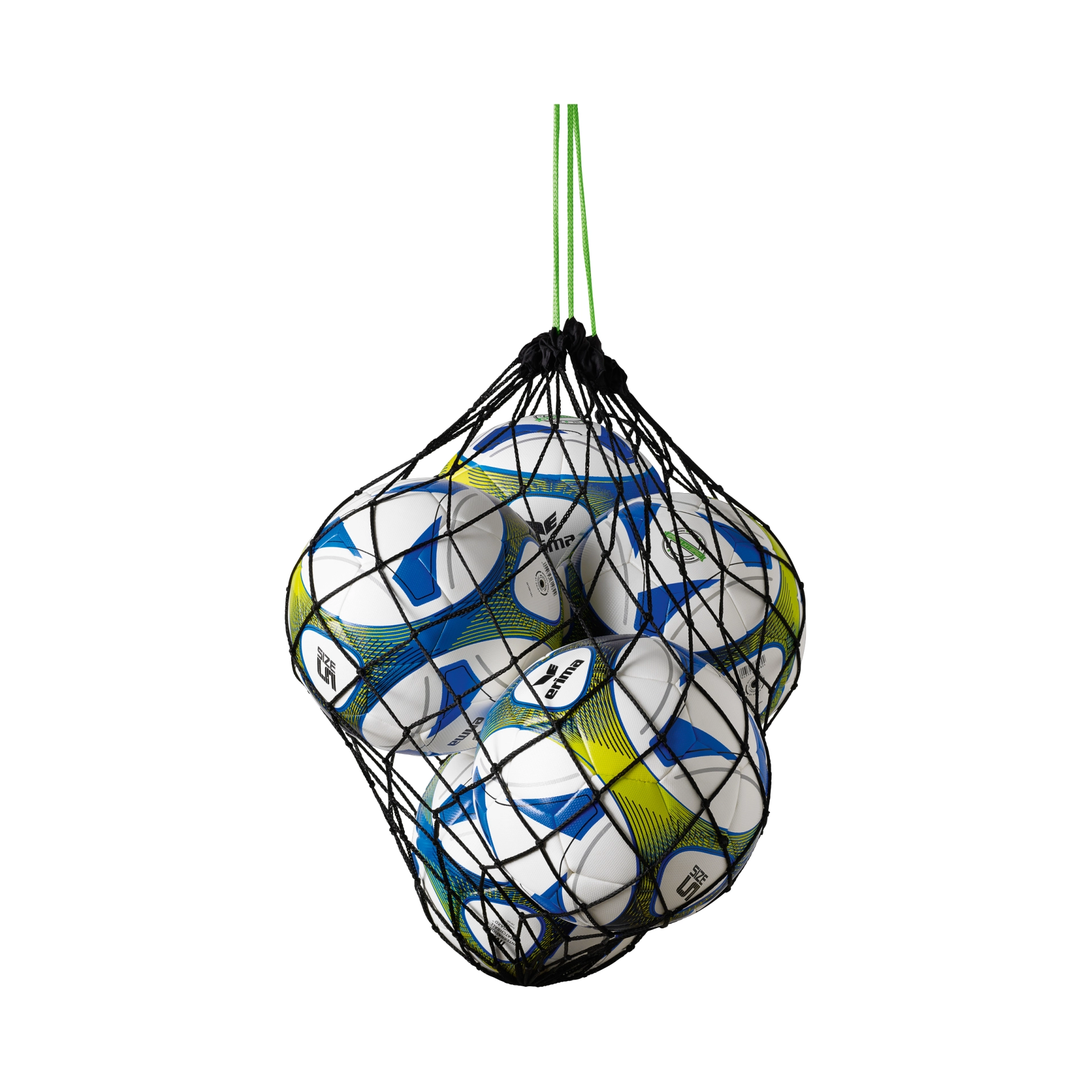 ERIMA Ballnetz_fuer_5_Baelle ERIMA Ballnetz_fuer_5_Baelle 723002 950636 black/green