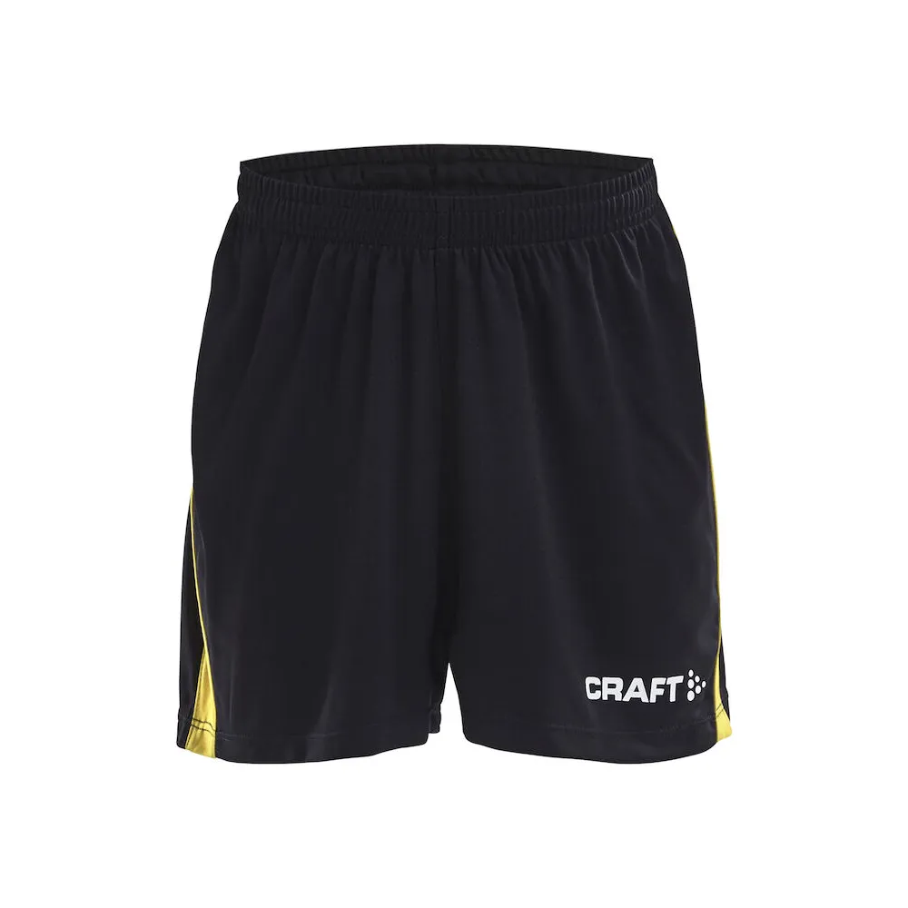 CRAFT Progress_Short_Contrast_Jr 1905587 9552 BLACK/YELLOW