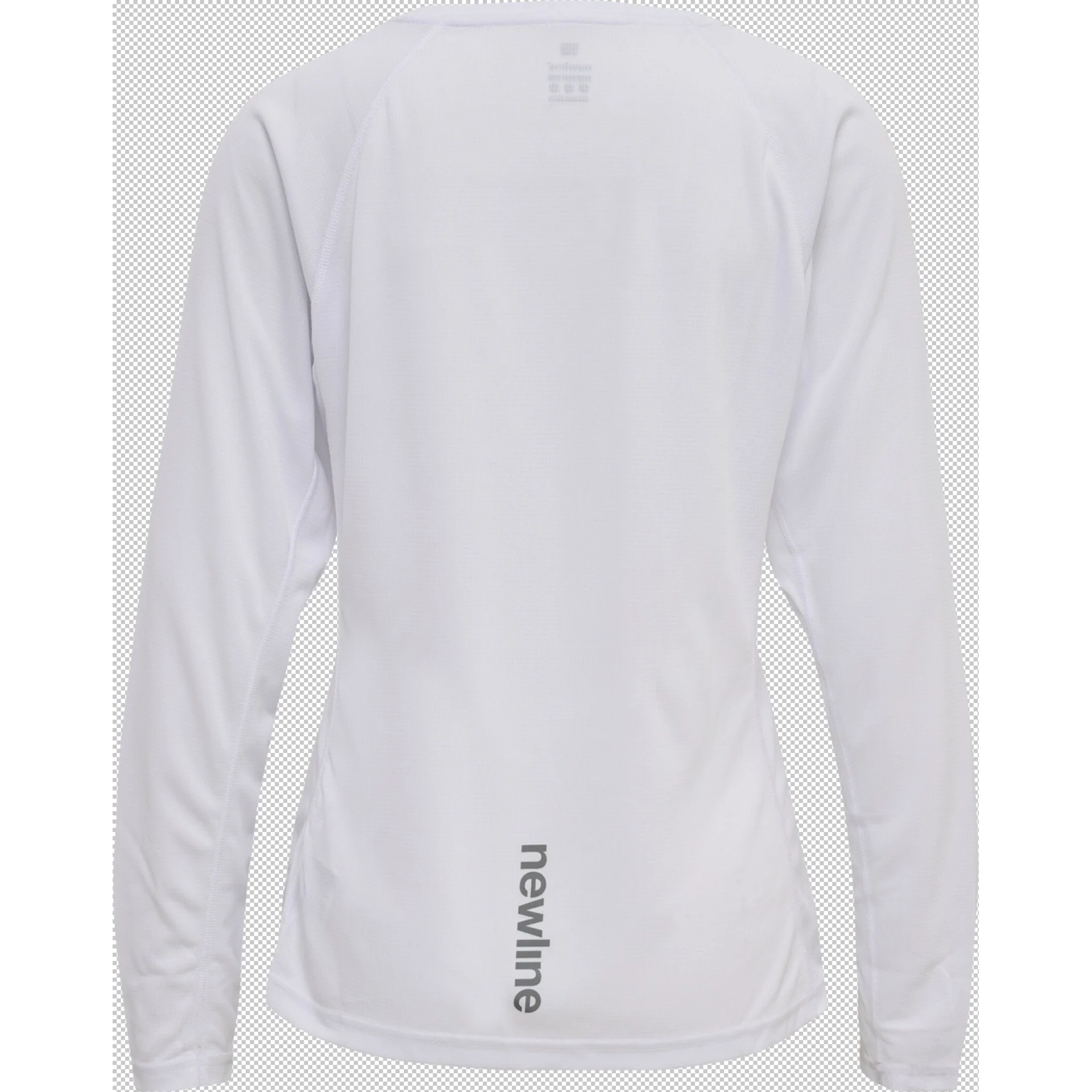 NEWLINE Damen_Shirt_WOMENS_CORE_RUNNING_T_SHIRT_L_S 500103 9001 WHITE