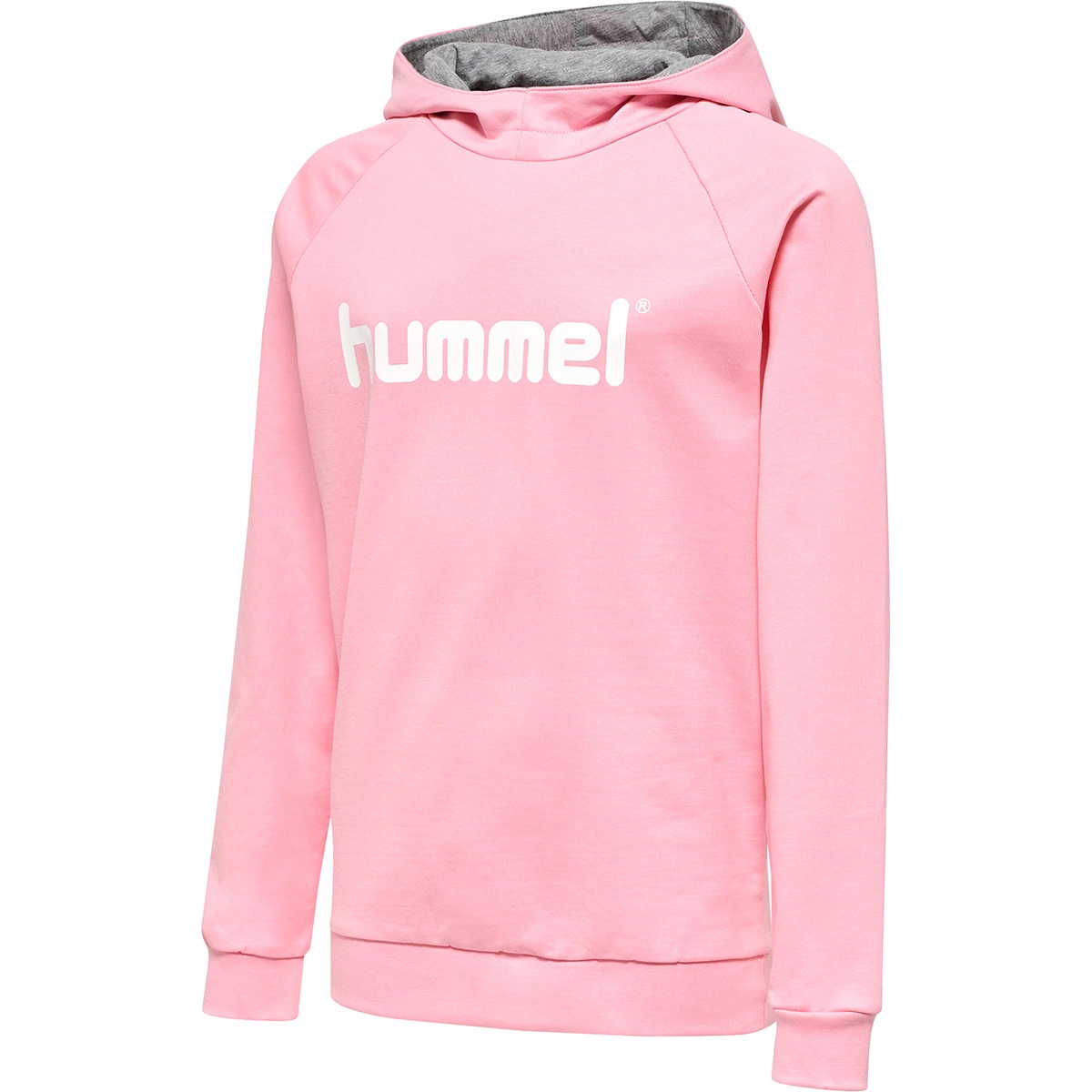 HUMMEL HMLGO_KIDS_COTTON_LOGO_HOODIE 203512 3257 COTTON CANDY