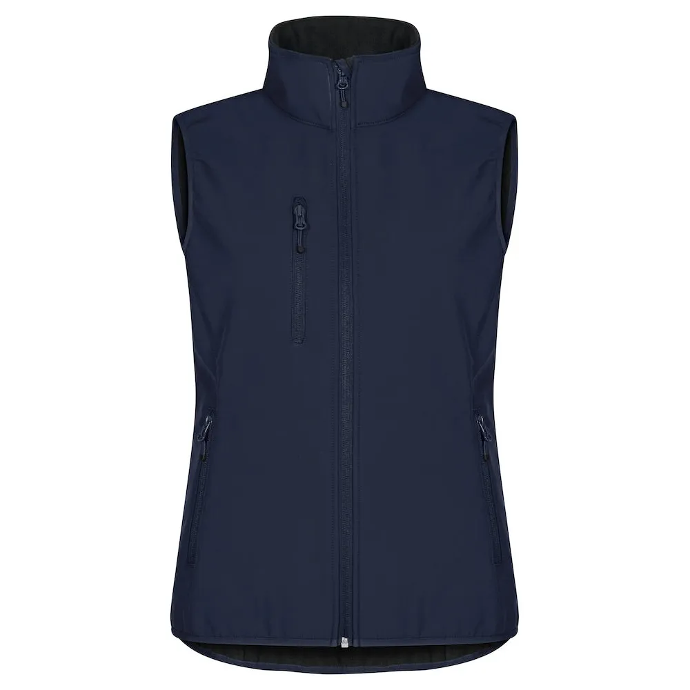 CLIQUE Classic_Softshell_Vest_Women 200916 580 dunkelblau