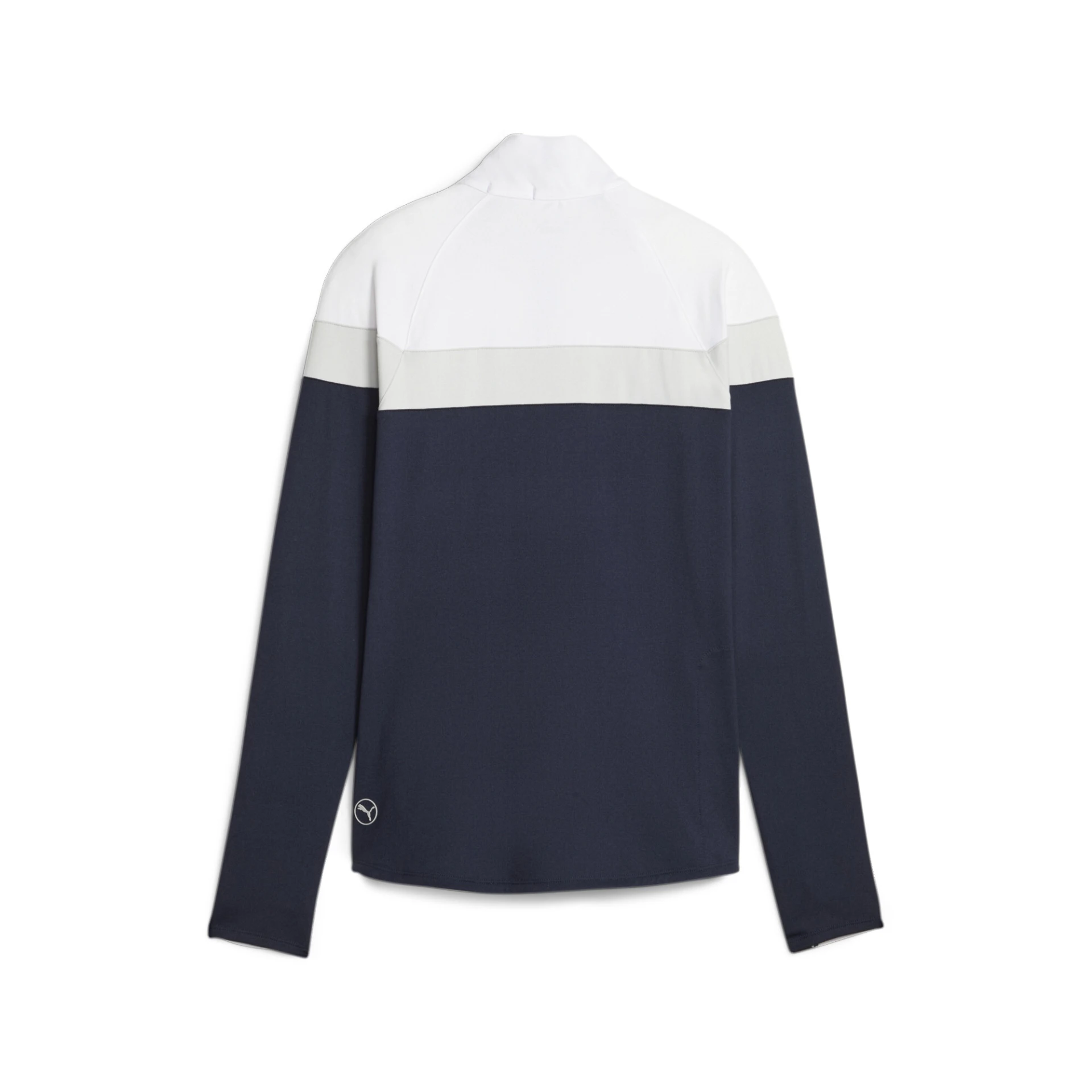 PUMA W_Lightweight_1_4_Zip 621626 002 Navy Blazer-Ash Gray