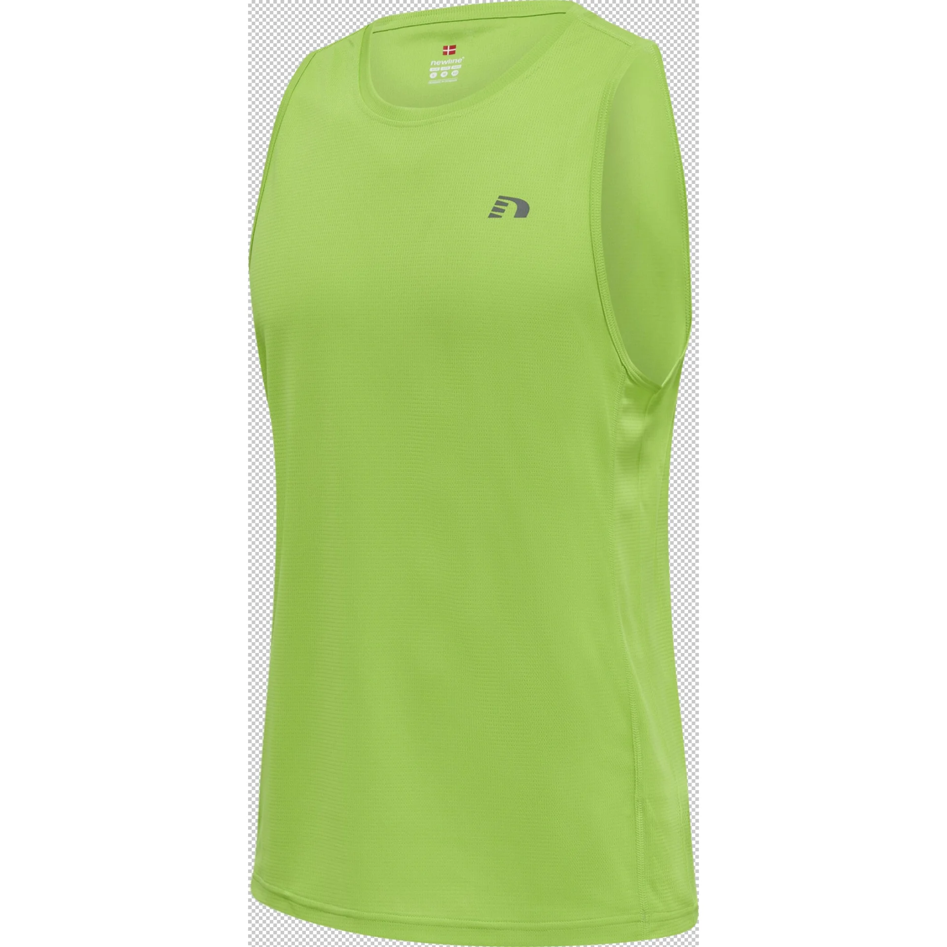 NEWLINE Herren_MENS_CORE_RUNNING_SINGLET 510102 6402 GREEN FLASH