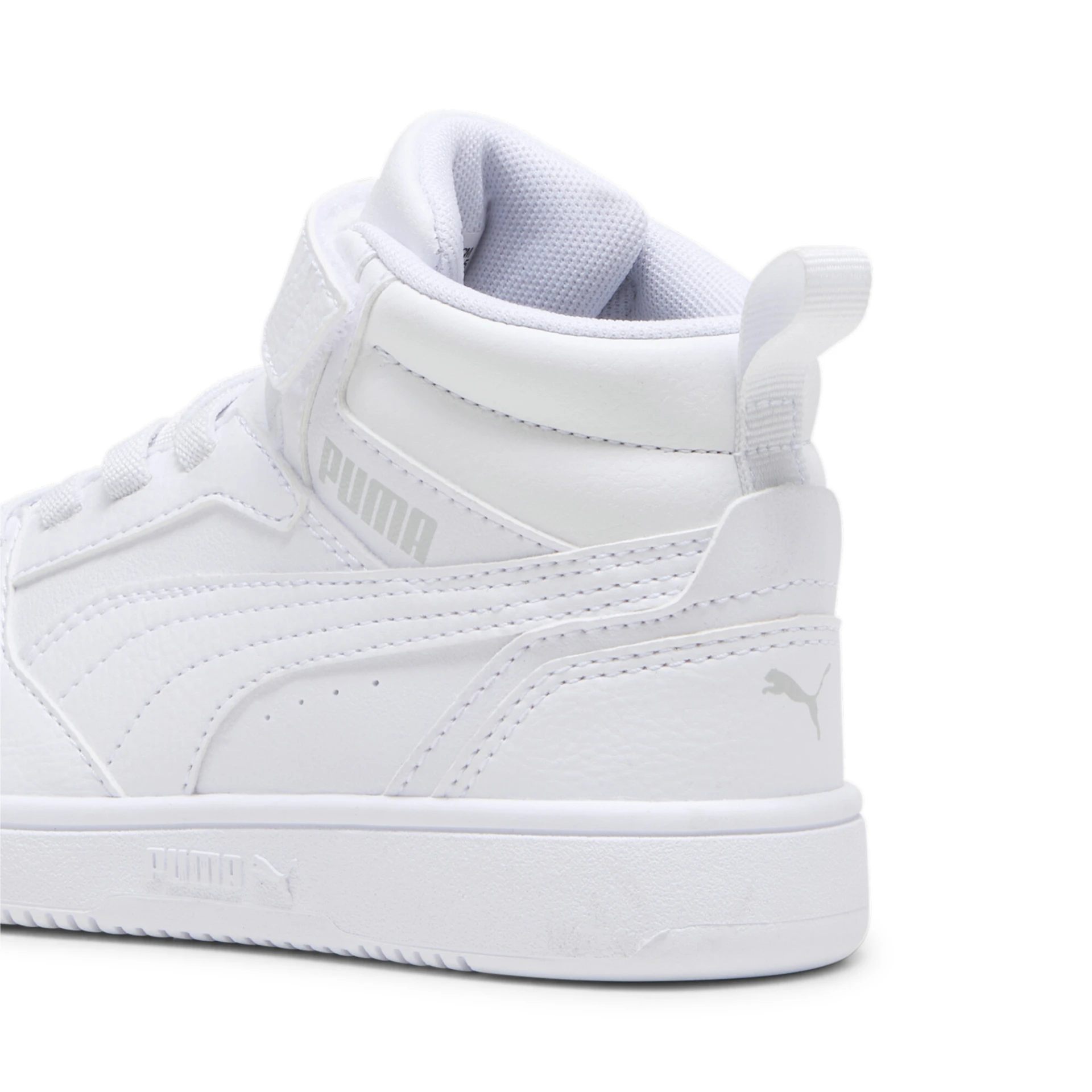 PUMA Puma_Rebound_V6_Mid_AC_plus_PS 393832 005 PUMA WHITE-COOL LIGHT GRAY