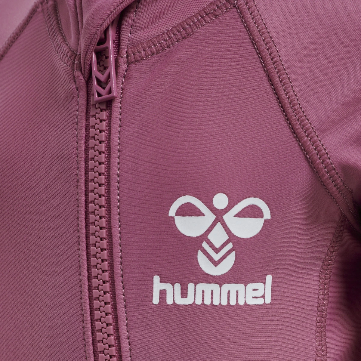 HUMMEL Kinder_Badeanzug_hmlBEACH_SWIM_SUIT 213332 4497 RED VIOLET