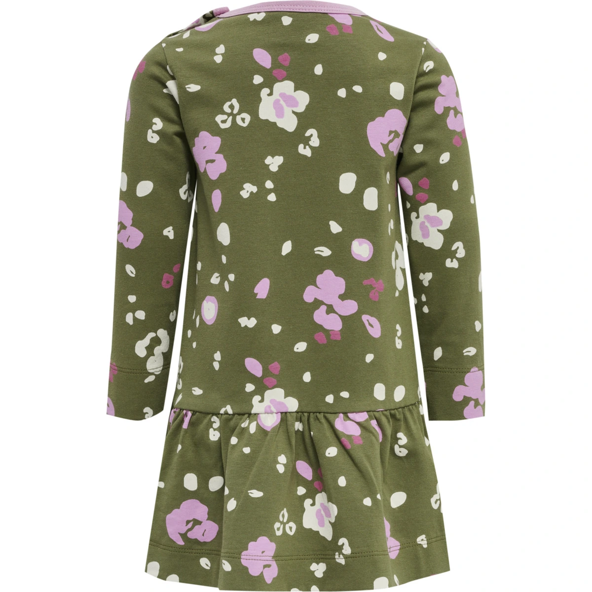 HUMMEL HUMMEL_Kinder_Kleid_hmlALISA_DRESS_L_S 214045 6414 CAPULET OLIVE