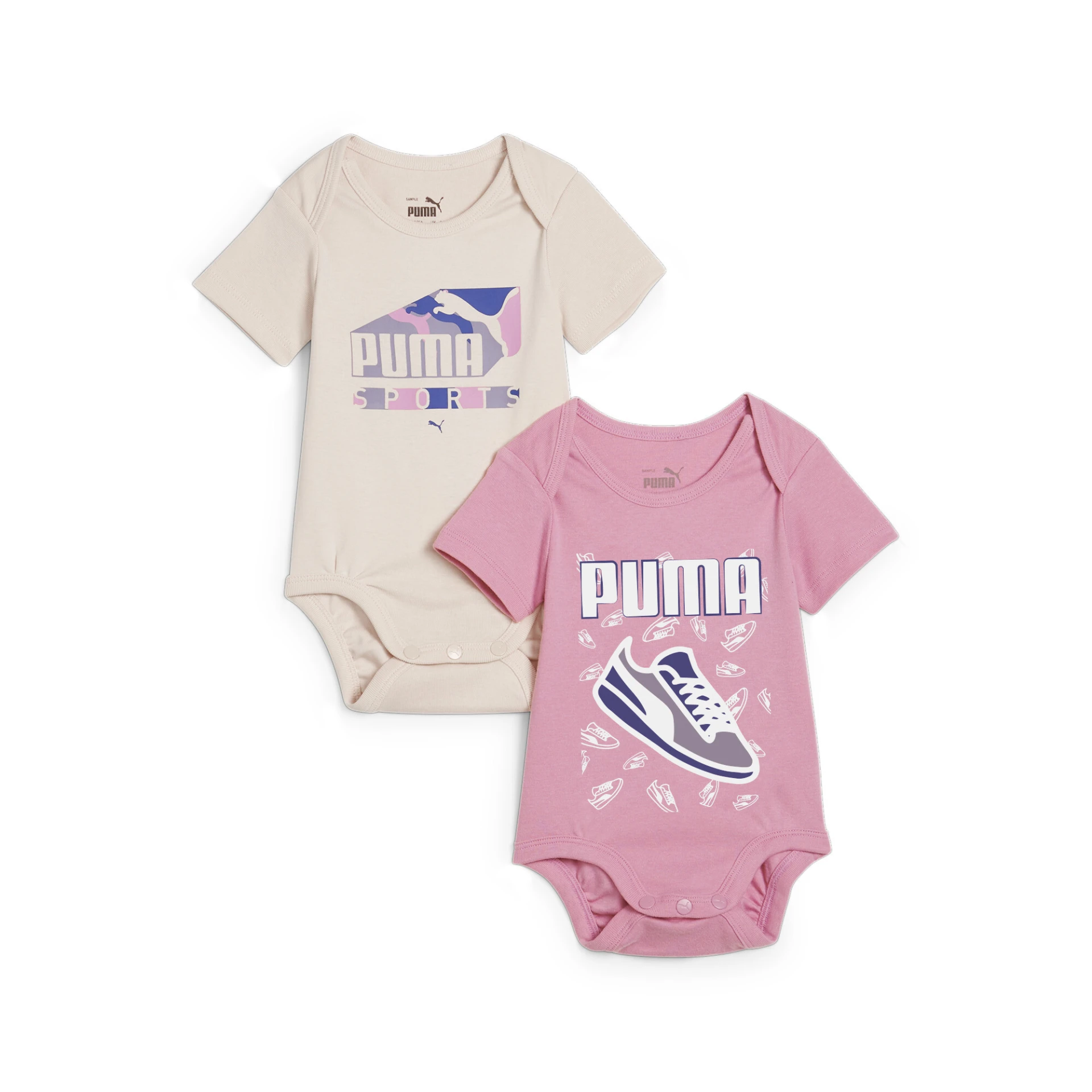 PUMA MINICATS_Newborn_Bodysuit_2pcs_Set_INF 683333 048 Mauved Out-Island Pink
