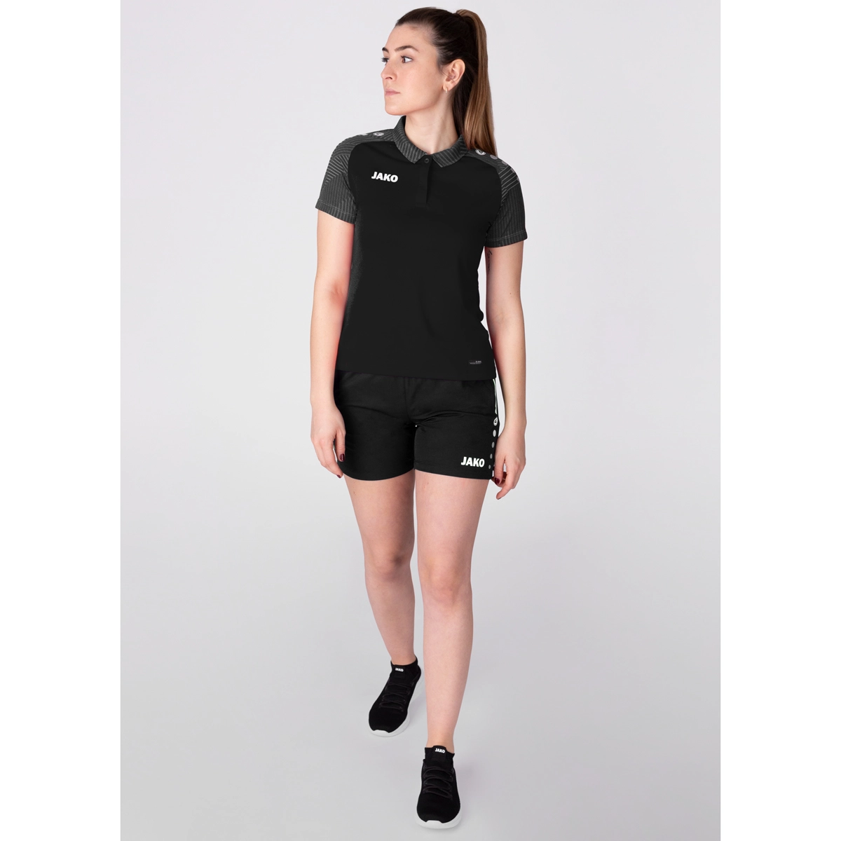 JAKO Polo_Performance 6322K 804 schwarz/anthra light