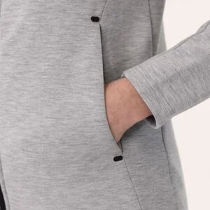 JAKO Damen_Kapuzenjacke_Premium_Basics A4T023DA6829D 40 hellgrau meliert