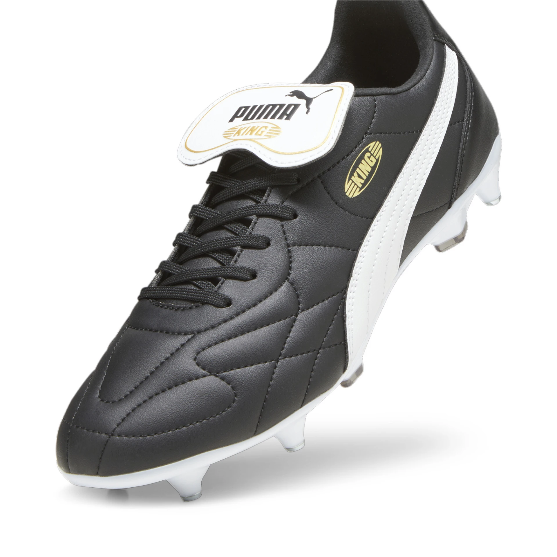 PUMA KING_TOP_MxSG 107416 001 PUMA BLACK-PUMA WHITE-PUMA