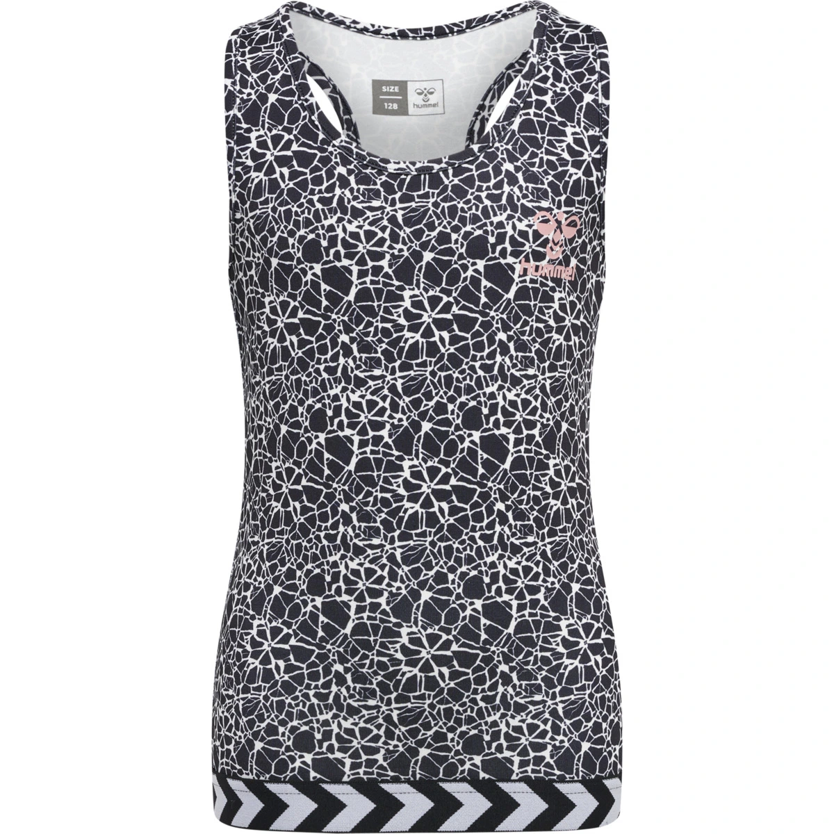 HUMMEL Kinder_Shirt_hmlNANNA_TOP 204599 2114 BLACK/WHITE