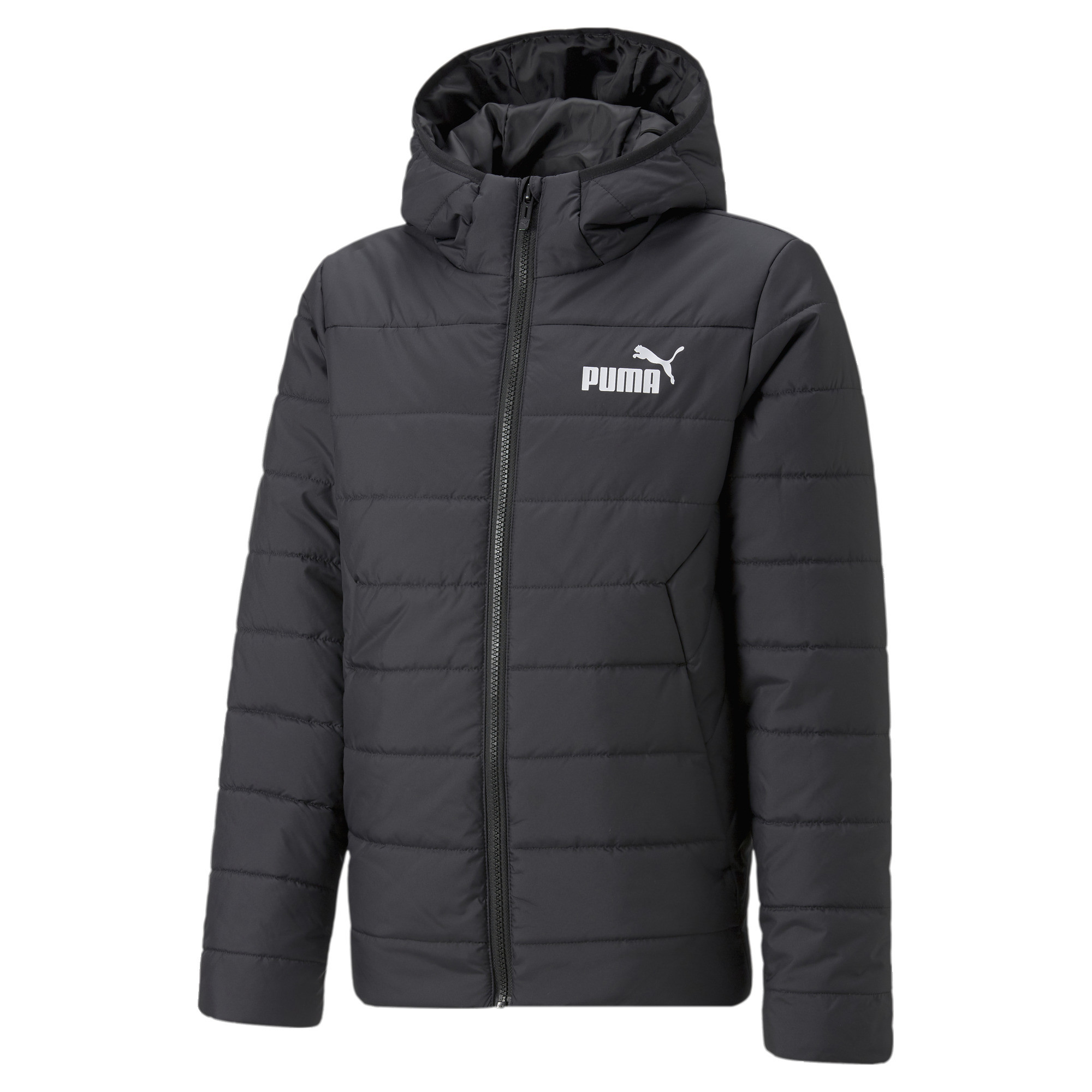 PUMA ESS_Hooded_Padded_Jacket 670559 001 PUMA BLACK