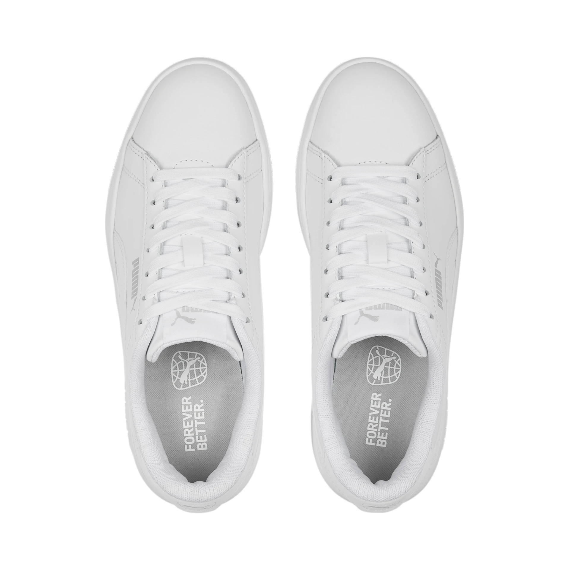 PUMA Puma_Smash_30_L_Jr 392031 002 PUMA WHITE-COOL LIGHT GRAY