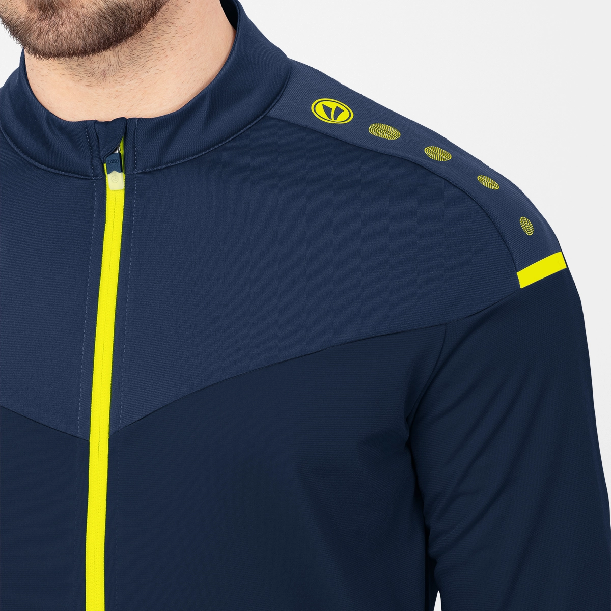 JAKO Herren_Polyesterjacke_Champ_20 9320 93 marine/darkblue/neongelb