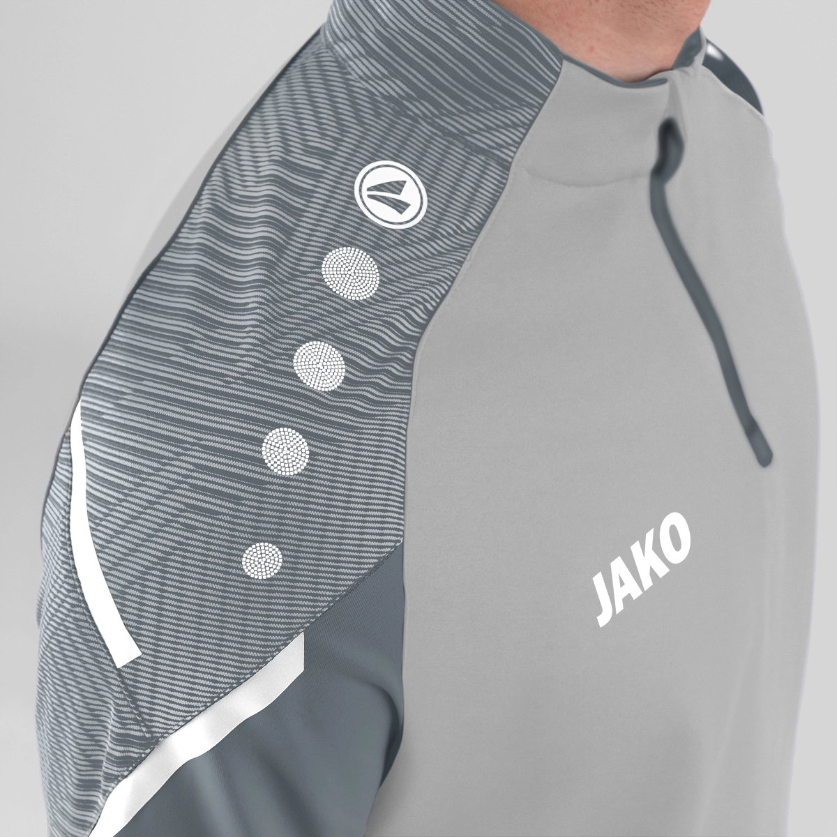 JAKO Ziptop_Performance 8622K 845 soft grey/steingrau