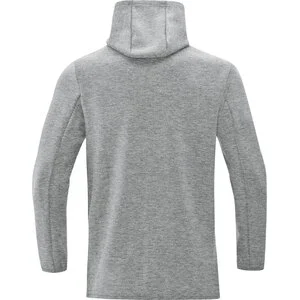 JAKO Herren_Kapuzenjacke_Premium_Basics A4T023HR6829 40 hellgrau meliert
