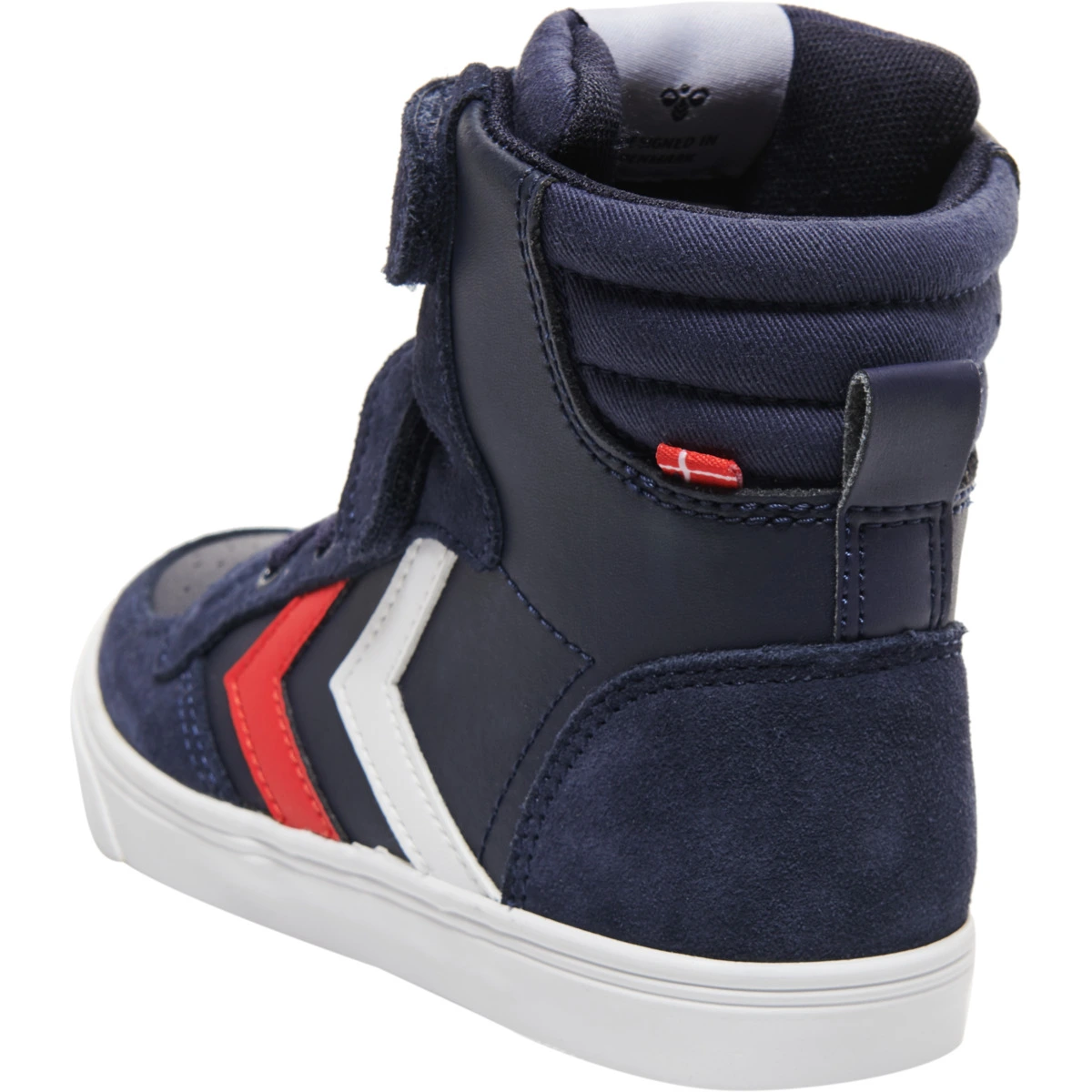 HUMMEL SLIMMER_STADIL_LEATHER_HIGH_JR 204494 7666 PEACOAT