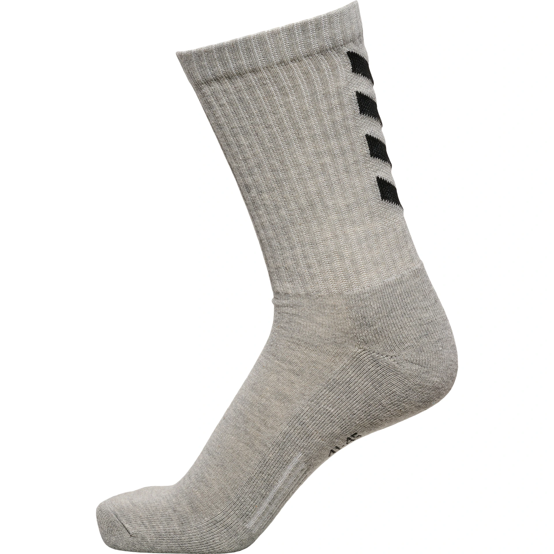 HUMMEL FUNDAMENTAL_3_PACK_SOCK___GREY_MELANGE___8 22140 2006 GREY MELANGE