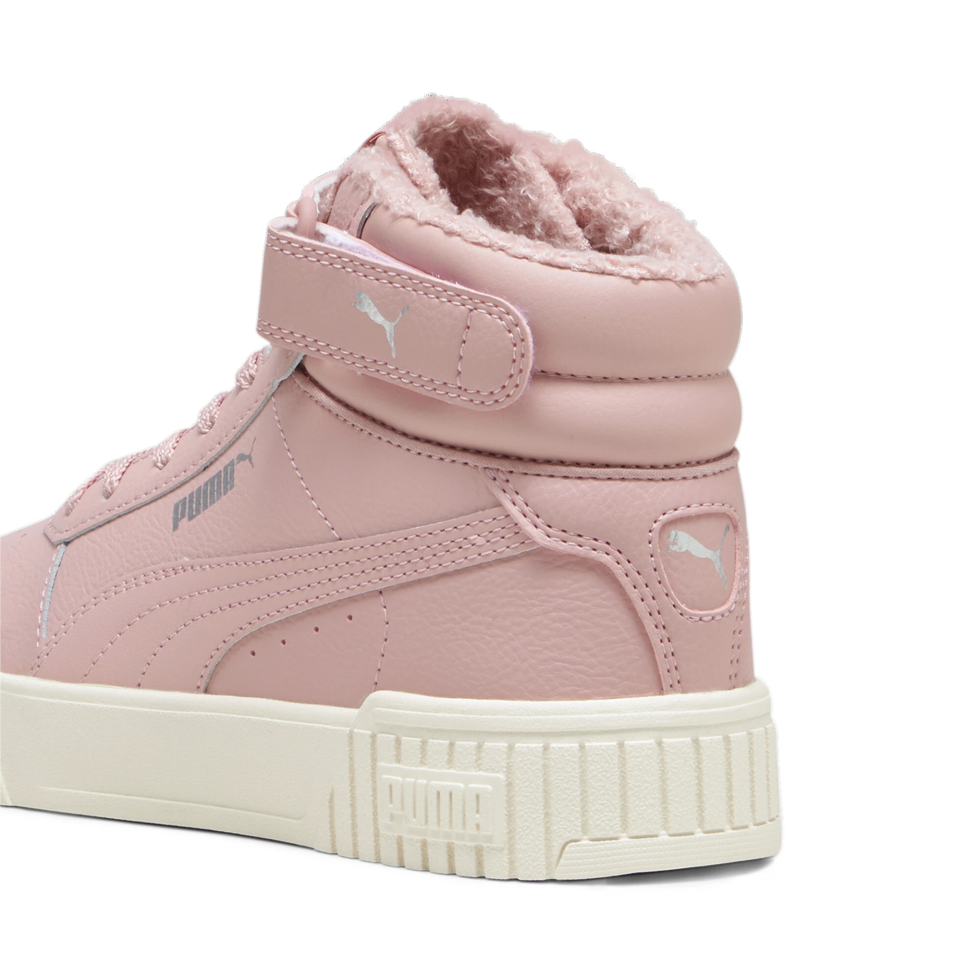 PUMA Carina_20_Mid_WTR_Jr 387380 003 FUTURE PINK-PUMA SILVER-AL