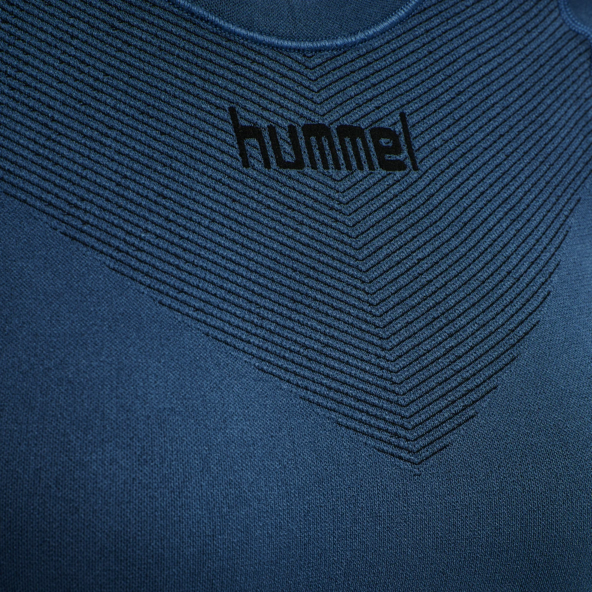 HUMMEL Damen_Hemd__FIRST_SEAMLESS_JERSEY_L_S_WOMAN 202645 7642 DARK DENIM