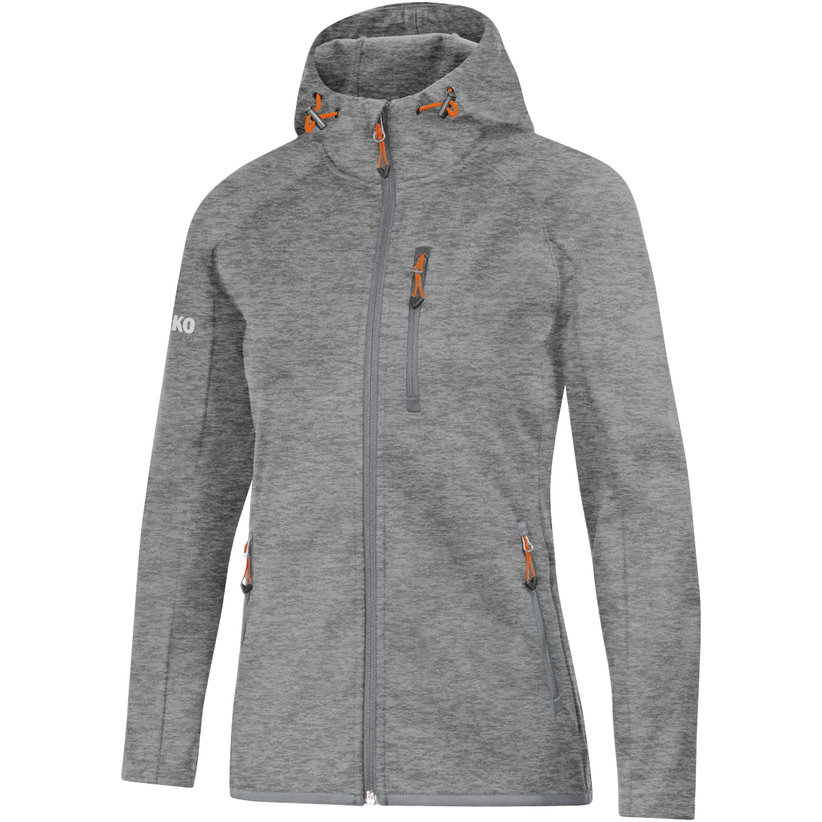 JAKO Fussball___Teamsport_Textil___Jacken_Softshelljacke_Light_Damen 7605D 40 grau meliert