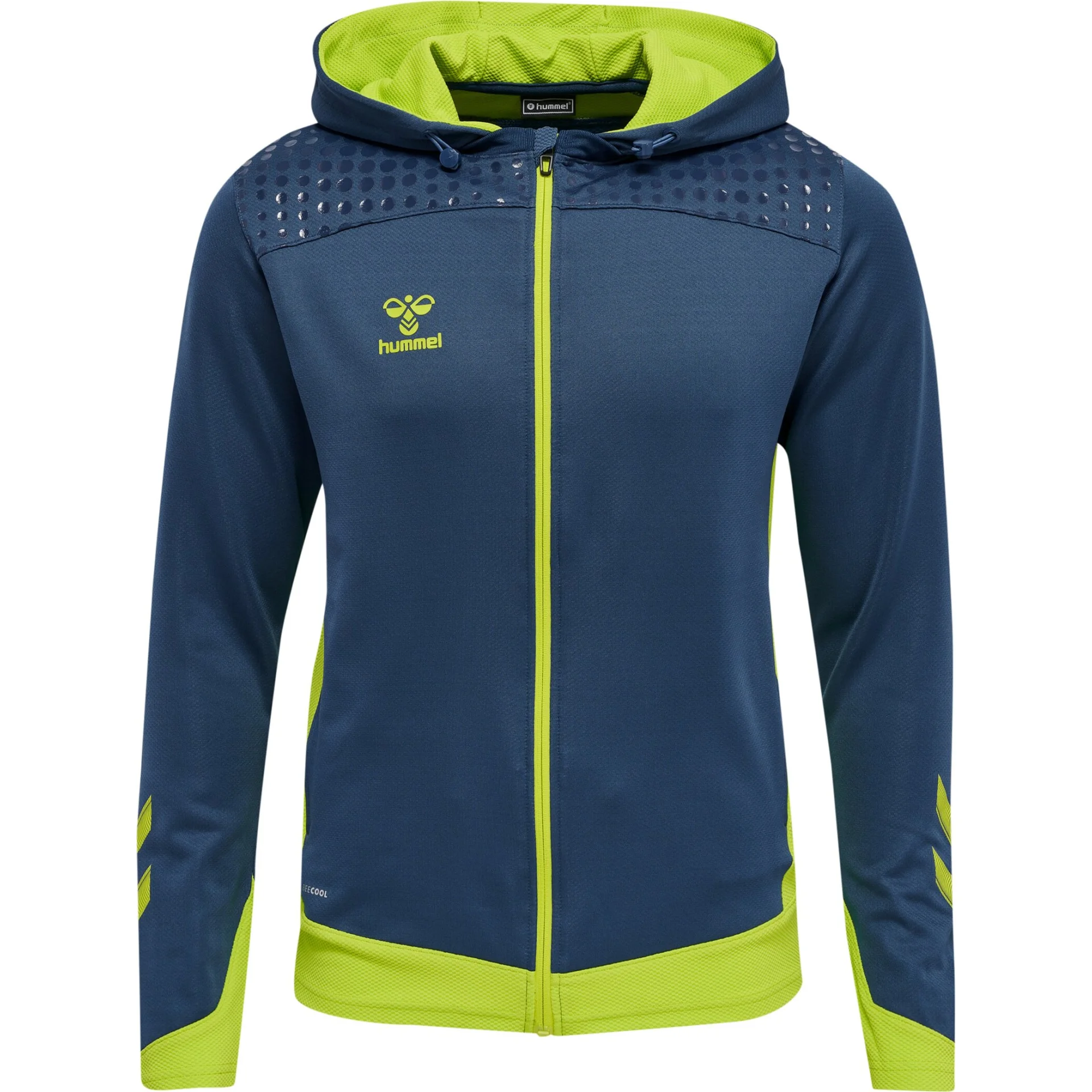 HUMMEL HUMMEL_Herren_Kapuzensweat_LEAD_ZIP_POLY_HOODIE 207411 7642 DARK DENIM