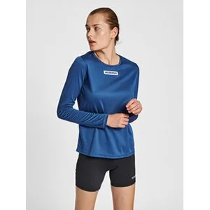 HUMMEL Damen_Shirt_hmlTE_TOLA_T_SHIRT_L_S 213466 7954 INSIGNIA BLUE