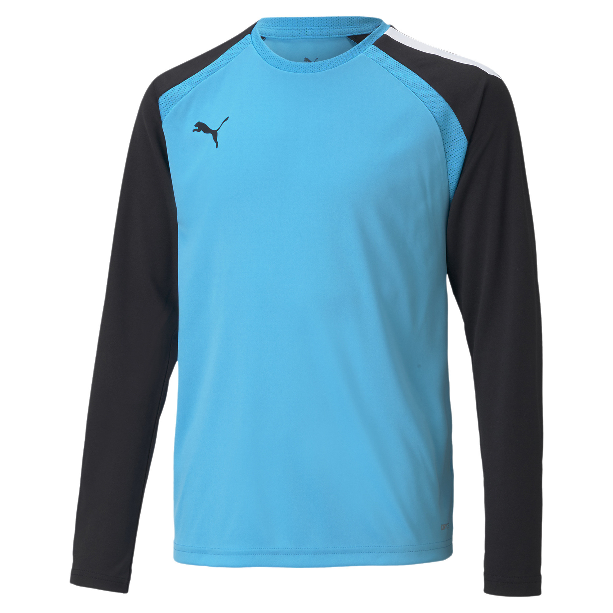 PUMA teamPACER_GK_LS_Jersey_Jr 704939 040 BLUE ATOLL-PUMA BLACK-PUMA