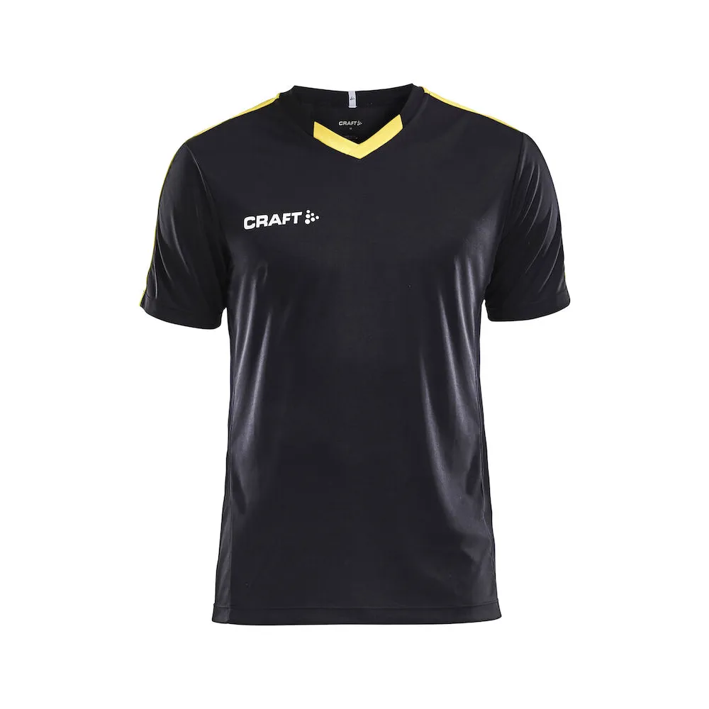 CRAFT Progress_Jersey_Contrast_M 1905561 9552 BLACK/YELLOW