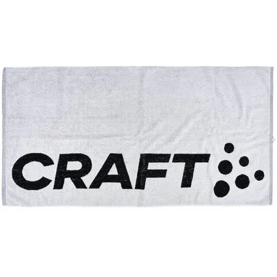 CRAFT Accessoire_Bath_Towel 1911096 900999 WHITE-BLACK
