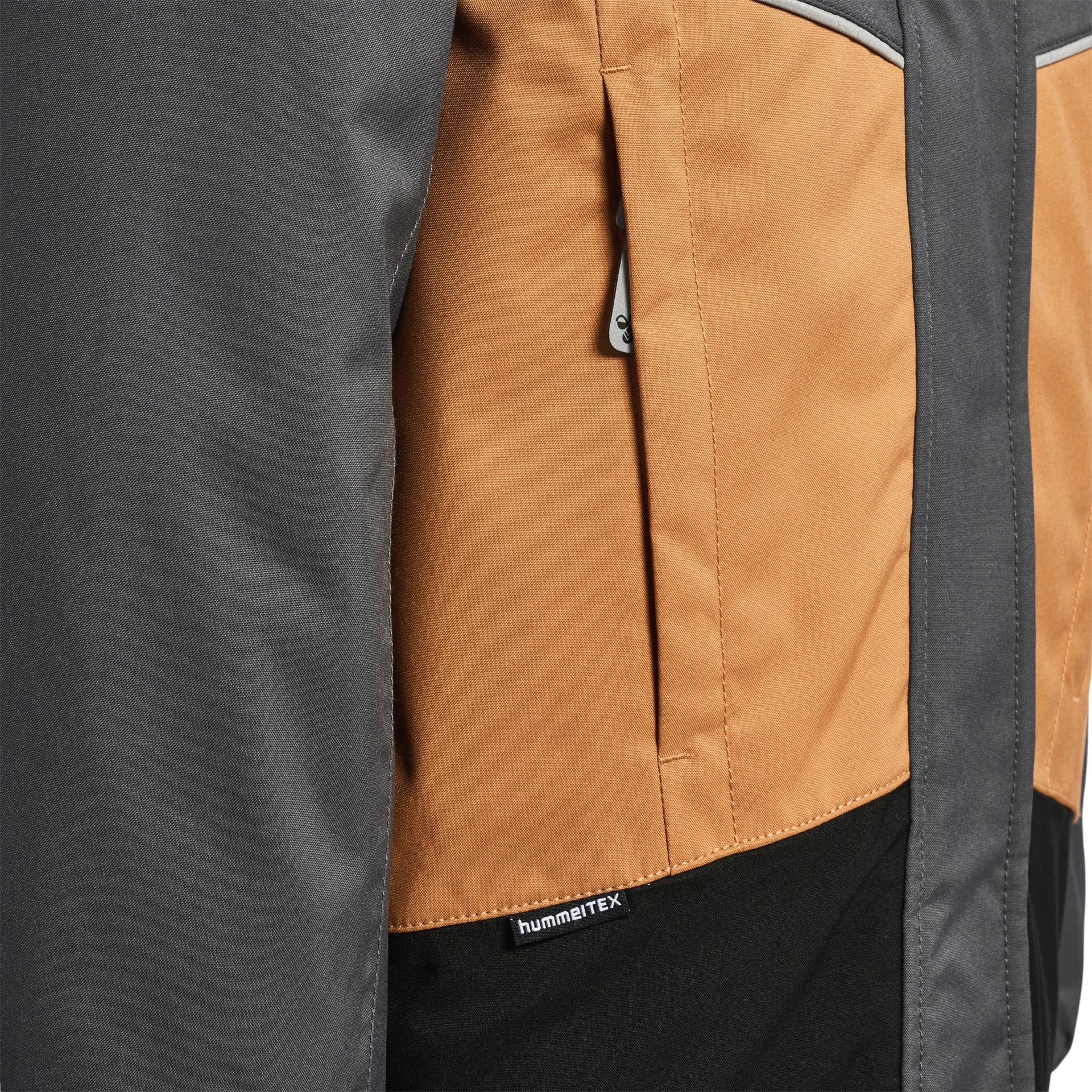 HUMMEL hmlCONRAD_TEX_JACKET___ASPHALT___116 220590 1525 ASPHALT