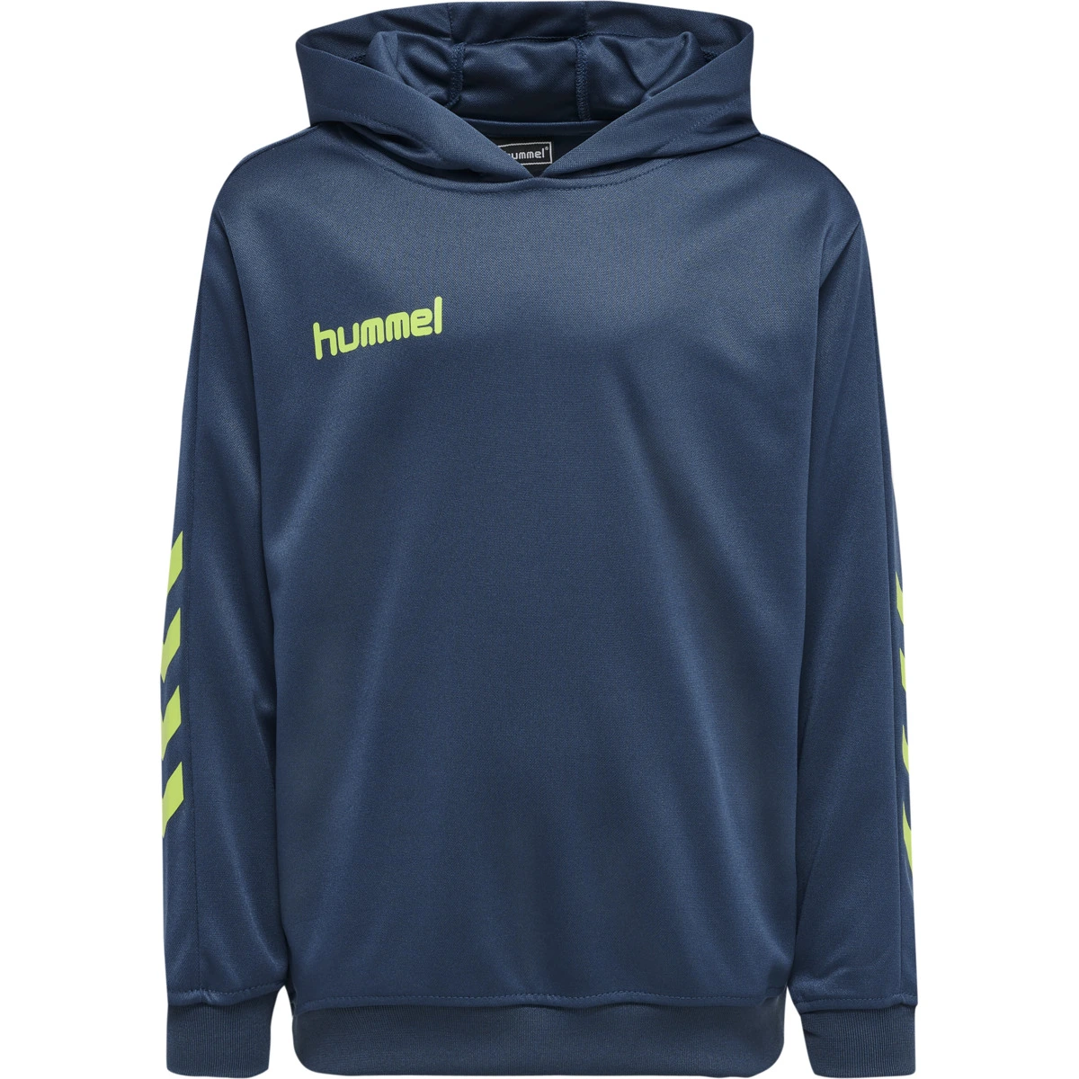 HUMMEL HUMMEL_Kinder_Kapuzensweat_hmlPROMO 208318 6616 DARK DENIM/LIME PUNCH