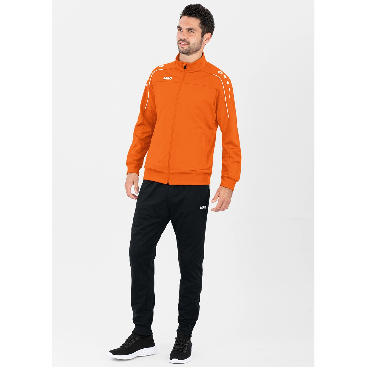 JAKO Herren_Polyesterjacke_Classico 9350 19 neonorange