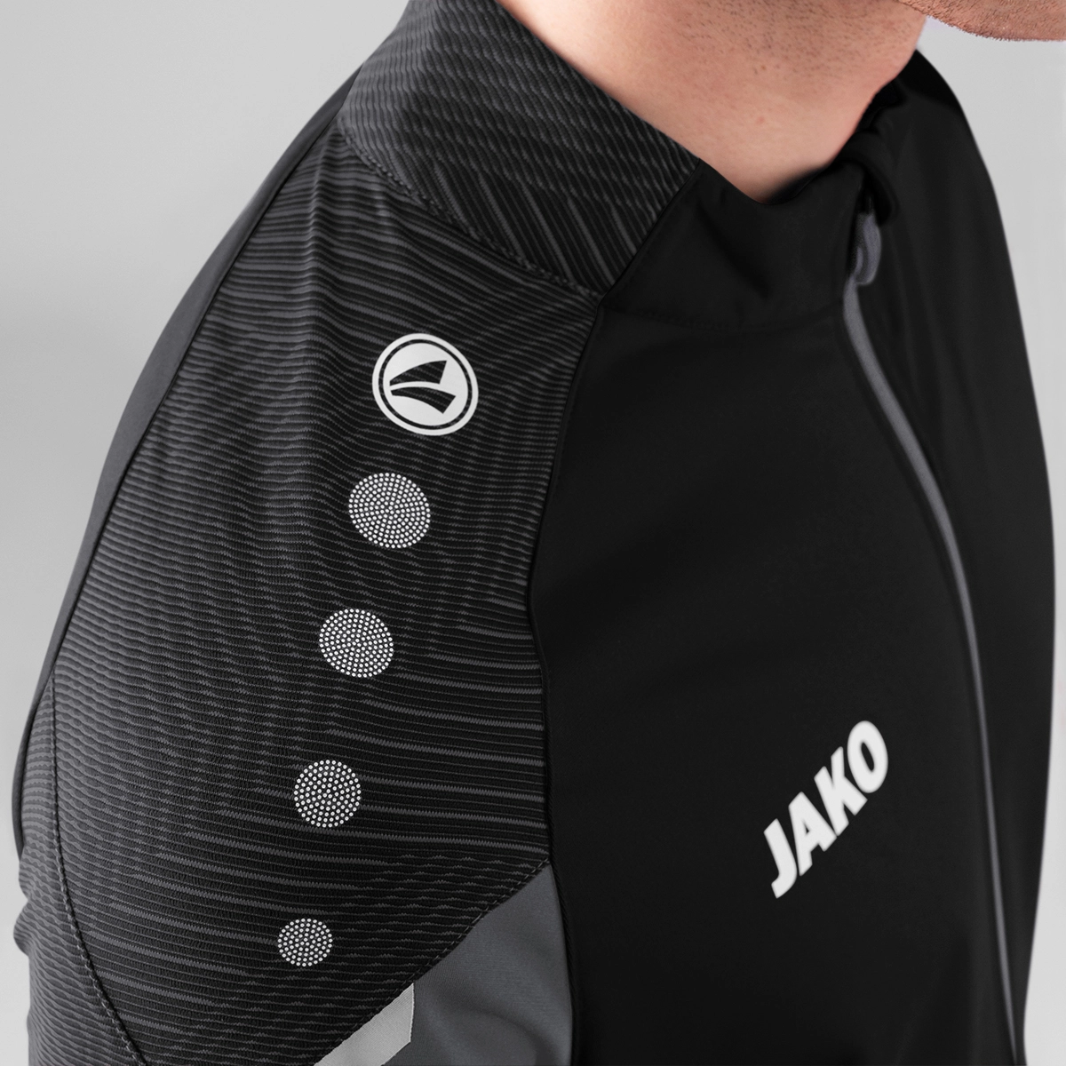 JAKO Polyesterjacke_Performance A4T024HR9322 804 schwarz/anthra light