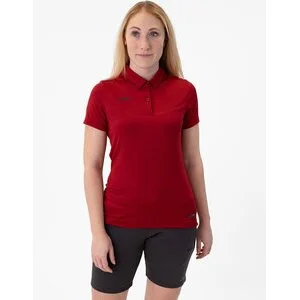 JAKO Damen_Polo_Premium_Basics A4T023DA6329D 01 rot meliert