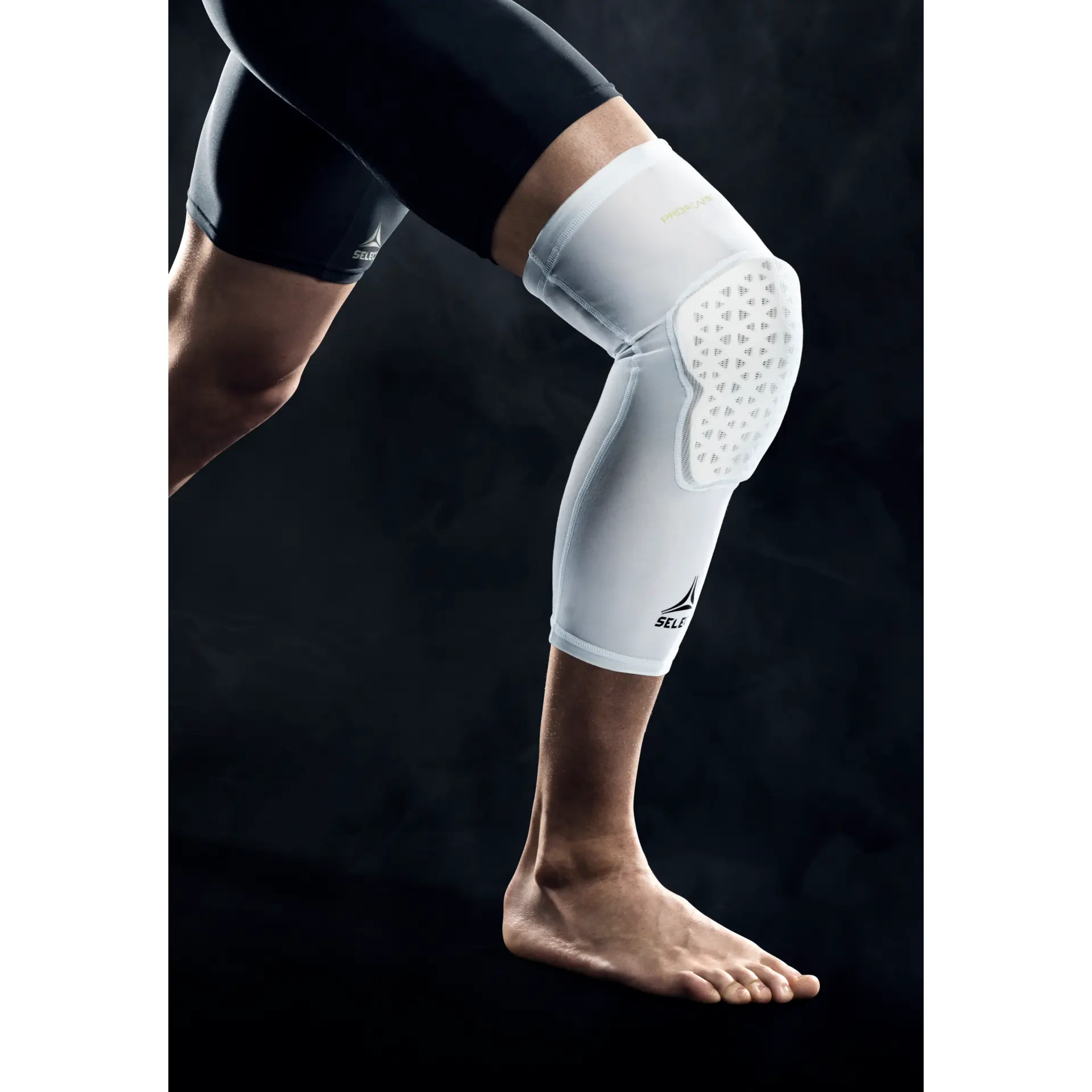 SELECT Kompressionsbandage_Knie_lang_v23 56253 000 weiss
