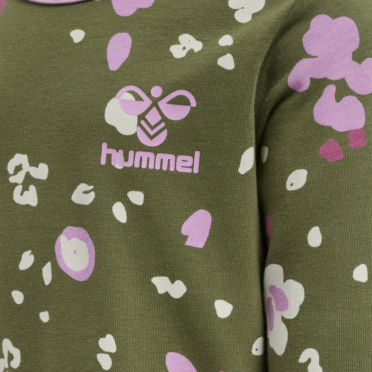HUMMEL HUMMEL_Kinder_Kleid_hmlALISA_DRESS_L_S 214045 6414 CAPULET OLIVE