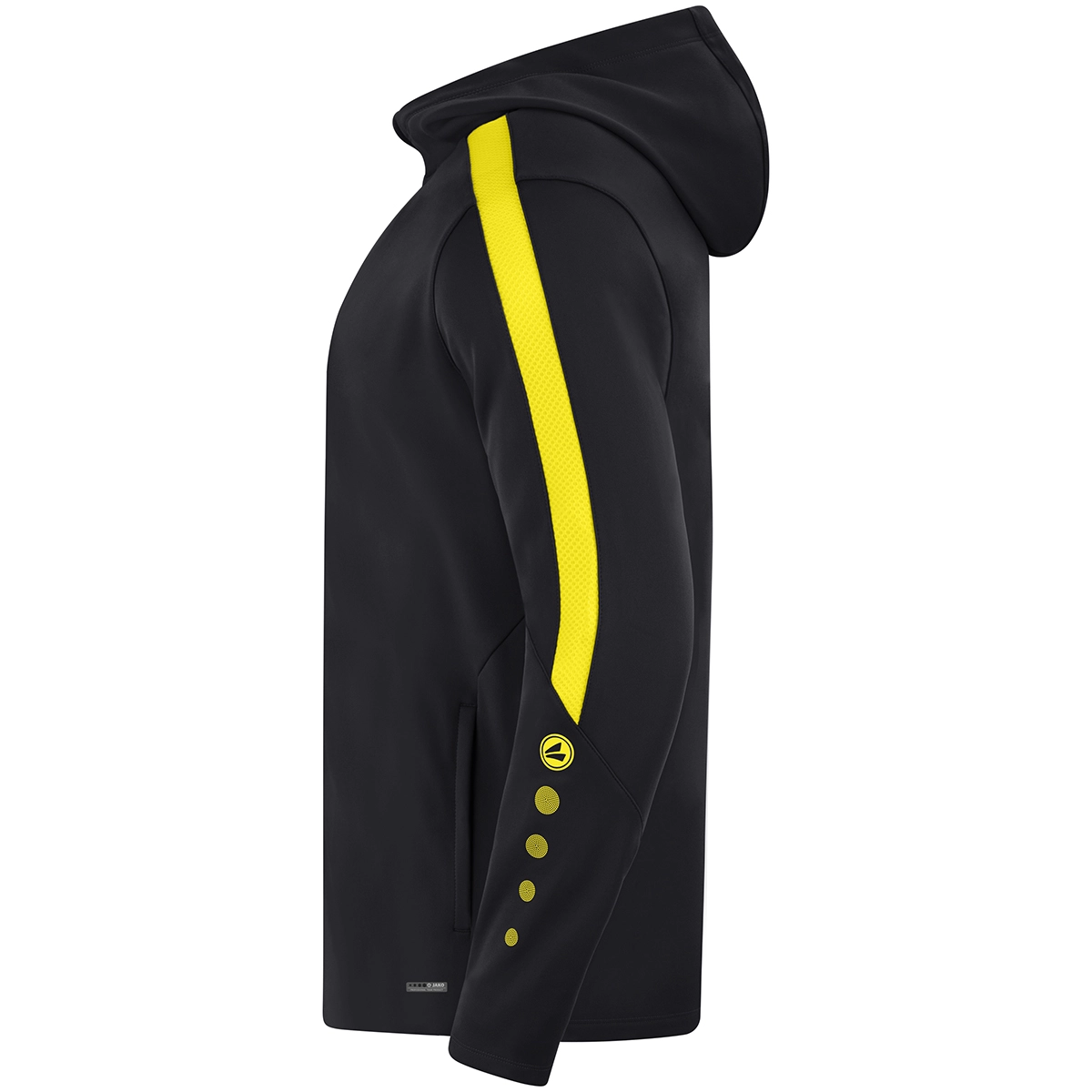 JAKO Kapuzenjacke_Power 6823D 803 schwarz/citro