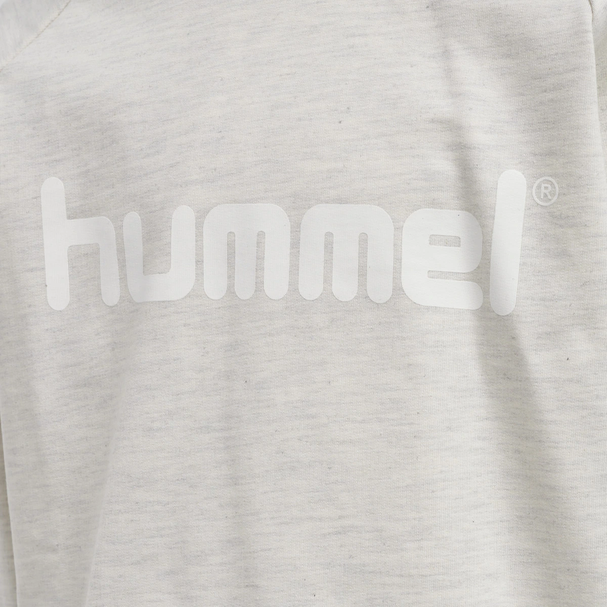 HUMMEL Kinder_Kapuzensweat_GO 203512 9158 EGRET MELANGE